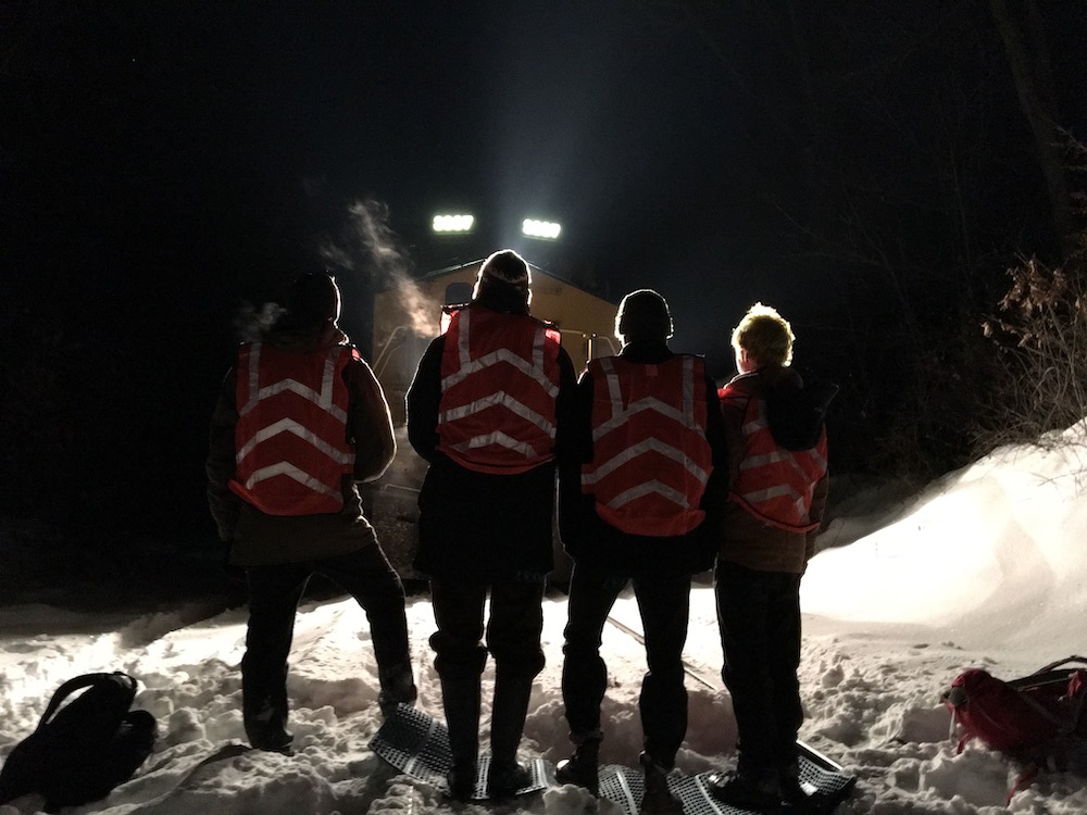 BREAKING: Coal Train Blockade in Worcester, MA!